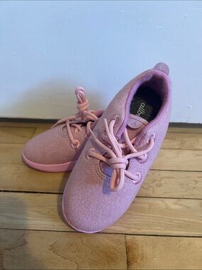 allbirds Kids Pink Wool Sneakers